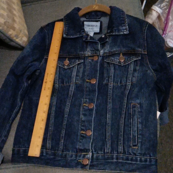 NWT Forever 21 Denim Jacket - Picture 6 of 6